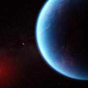 A handout photo issued by Nasa of an artist's impression of what exoplanet K2-18b could look like