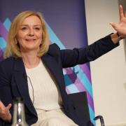 Liz Truss MP throws herself into a Q&A session