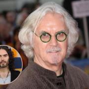 Billy Connolly and Russell Brand worked together on a stage play in 2012