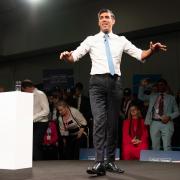 Rishi Sunak hosting a PM Connect event for Conservative Party members on Sunday, the first day of the party conference in Manchester