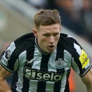 Elliot Anderson in action for Newcastle