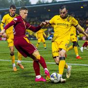 Action from Livingston vs Motherwell