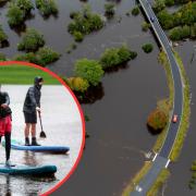 Scotland has been hit by extreme weather after serious flooding at the weekend
