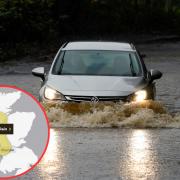 More heavy rainfall is forecast for Scotland today with the Met Office releasing a yellow weather warning