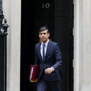 Rishi Sunak leaves Downing Street
