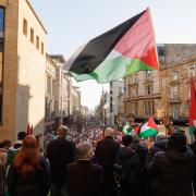 Seven people have been arrested in Glasgow over the pro-Palestine protest on Saturday