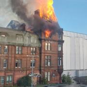 The fire at Ayr Station Hotel