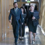 First Minister Humza Yousaf and Deputy First Minister Shona Robison