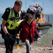 Asylum seekers arrive in Kent