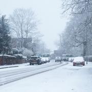 Driving in a high gear can help you avoid wheel spin when driving in snow
