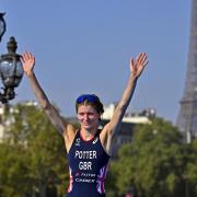 Beth Potter won her first world triathlon title in 2023
