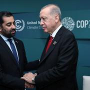 Humza Yousaf and President Erdogan of Turkey