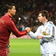 Cristiano Ronaldo and Lionel Messi will meet again when Inter Miami face Al-Nassr (Martin Rickett/PA)