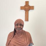 Kaltouma Haroun Ibrahim's husband and two surviving children are trapped in war-torn Sudan