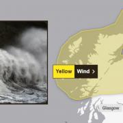 A wind weather warning has been issued by the Met Office