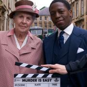 Penelope Wilton and David Jonsson in the BBC's Murder Is Easy