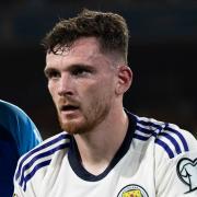 Andy Robertson is still a distance from returning to training