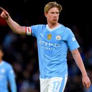 Kevin De Bruyne returned from injury to set up a goal (Martin Rickett/PA)
