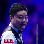 Ding Junhui hit a maximum at the Masters (John Walton/PA)