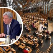 Richard Leonard MSP led questioning of the Scottish Government on college finances during Thursday's meeting.