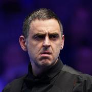 Ronnie O’Sullivan was back in action at the Grand Prix as his war of words with Ali Carter continued (Bradley Collyer/PA)