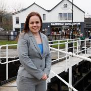 Kate Forbes pictured in Fort Augustus, in her Lochaber constituency