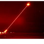 DragonFire laser being shot in the Hebrides