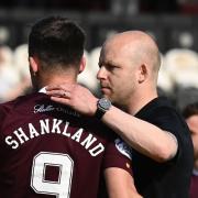 Hearts boss Steven Naismith has praised Lawrence Shankland