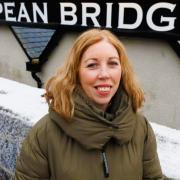 Herald reporter Caroline Wilson in the Lochaber village of Spean Bridge, where she grew up.