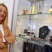 Sheila was a business management lecturer before she took a redundancy package and started her own jewellery design studio in Irvine, Ayrshire.