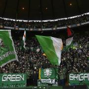 The Green Brigade ultras group are back in to Parkhead