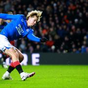 Rangers playmaker Todd Cantwell scores the winner against Aberdeen at Ibrox tonight