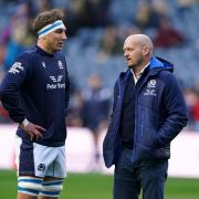 Gregor Townsend (right) assured Jamie Ritchie he still had a part to play for Scotland in the Six Nations (Andrew Milligan/PA)