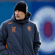 Rangers manager Philippe Clement oversees training at Auchenhowie