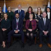 First Minister Humza Yousaf and his cabinet