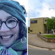 Curator Georgina Porteous has spoken out about her Gaza art exhibition in the Highlands being cancelled