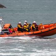 The Kyle RNLI lifeboat went to the scene