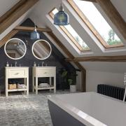 William Wilson allows clients to view their new bathroom in 3D virtual reality with their CAD system