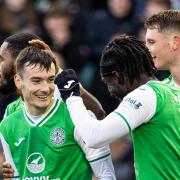 Dylan Levitt scored as Hibs forced their way into the top six