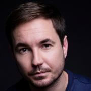 Martin Compston, who is filming Amazon drama Fear in Glasgow