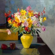 Marion is an acclaimed fine artist, painting life and still life. Her exhibition opens this Saturday on March 16 at Morningside Gallery