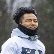 Reo Hatate is back in full training for Celtic after an injury-hit season.