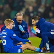 Rangers' Ross McCausland is forced off injured