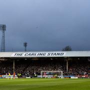 Raith Rovers fans in The Carling Stand