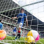 Joey Barton during his short, forgettable spell at Rangers.