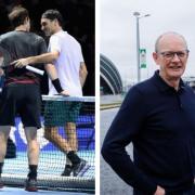 Peter Duthie, chief exec of the SEC counts the match between Roger Federer and Andy Murray at the Hydro among the highlights of his long career.