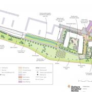 The first drawings of the proposed new park at Collegelands in Glasgow have been unveiled