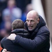Rangers manager Philippe Clement and Celtic manager Brendan Rodgers shared a warm embrace after Sunday's game at Ibrox, and there is still little to separate their sides either.