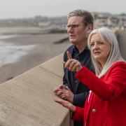 Wilma Brown campaigns with Keir Starmer
