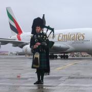 Emirates marks 20 years of service at Glasgow International Airport
